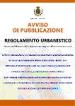 Avviso pubblicazione regolamento urbanistico